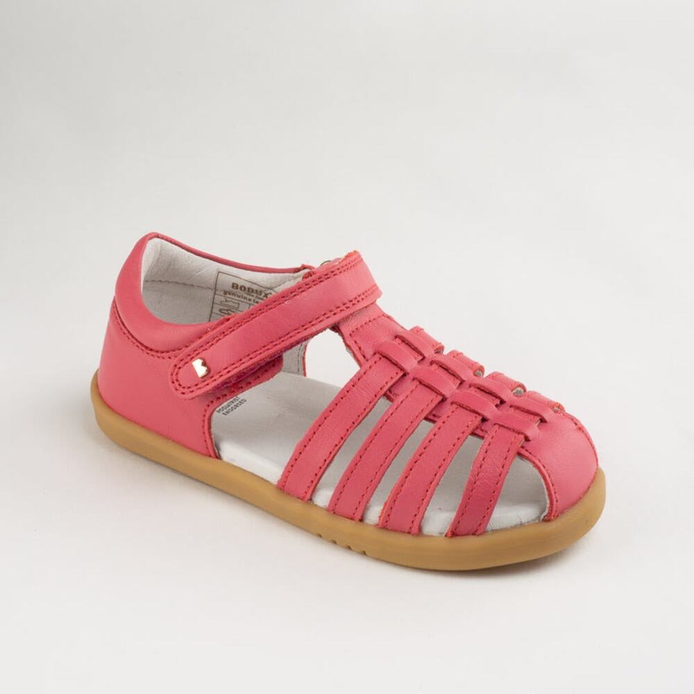 Bobux Watermelon Jump Sandal Step Up Toddler First Walkers Leather Size EU23/US7